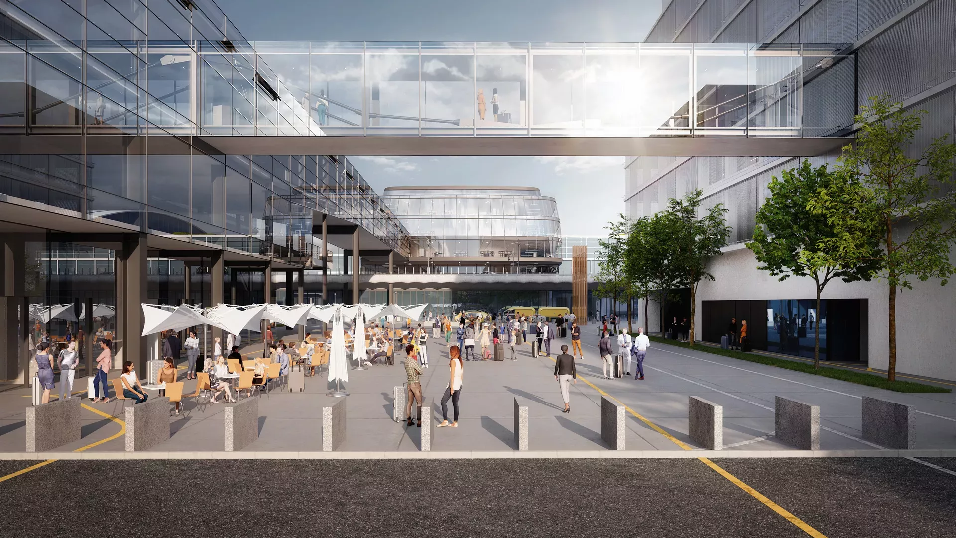 Vizualizace rozšíření letiště - 1