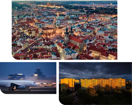 Úplně zastavíme provoz nad hustě obydlenými částmi Prahy a Kladna